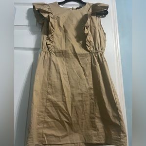 Zara tan dress - medium